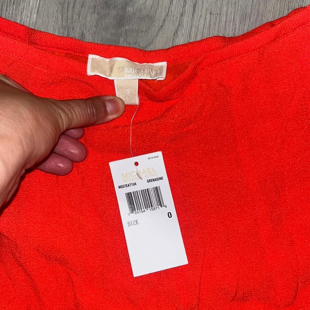 NWT MK Orange Skirt